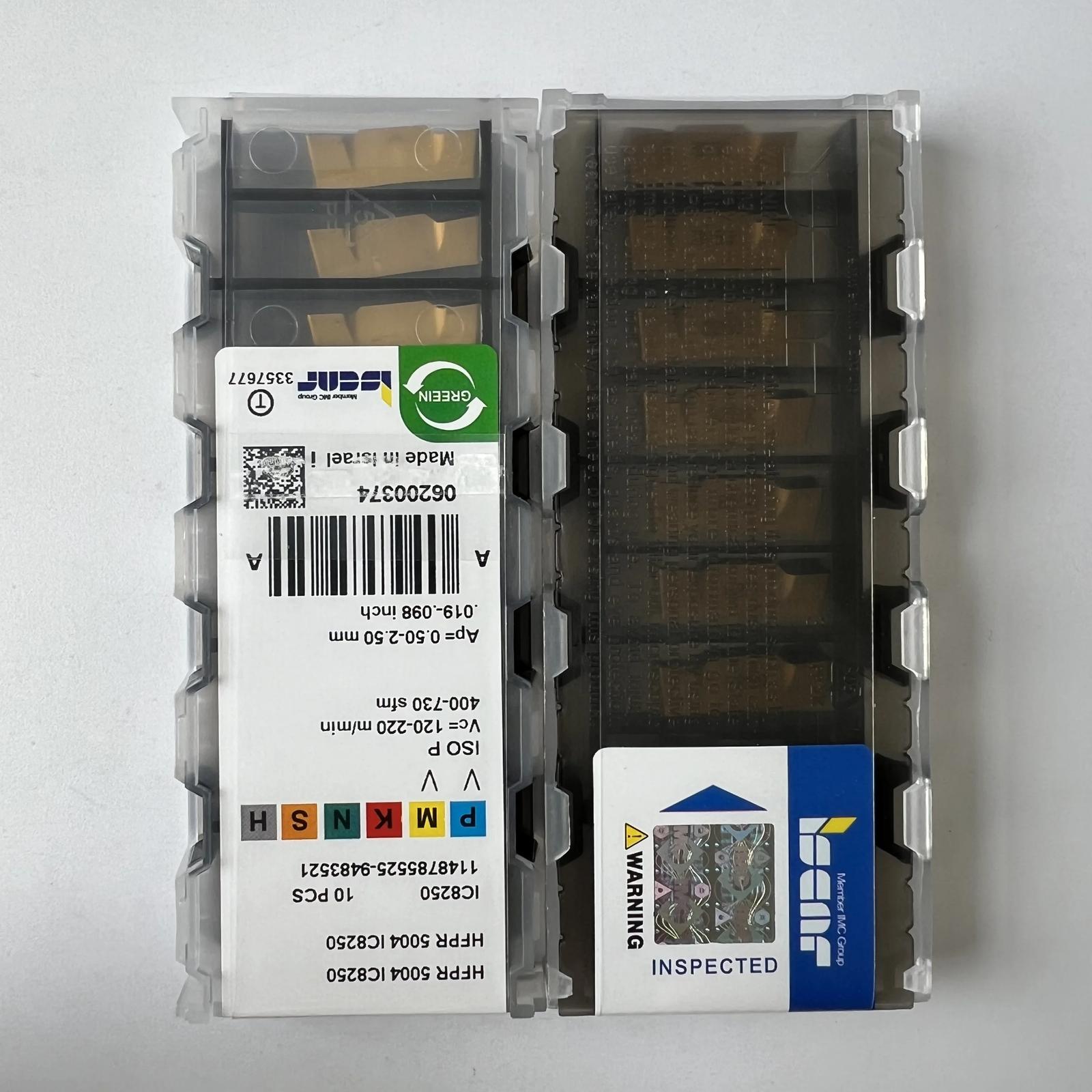 

ISCAR / HFPR5004 IC8250 / Industrial indexable Carbide Inserts 10 Pcs