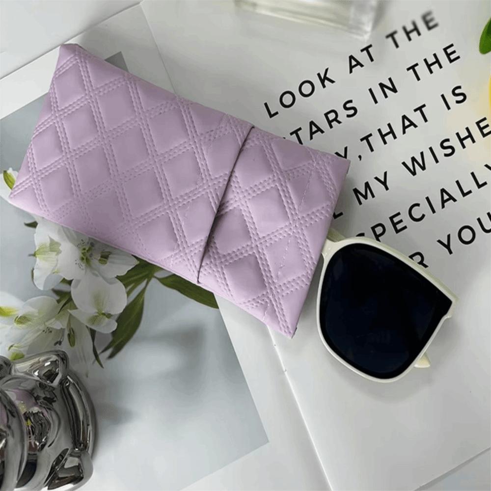 Single/Double-layer Sunglasses Storage Bag Sunglasses Case for Travel Eyewear Accessories