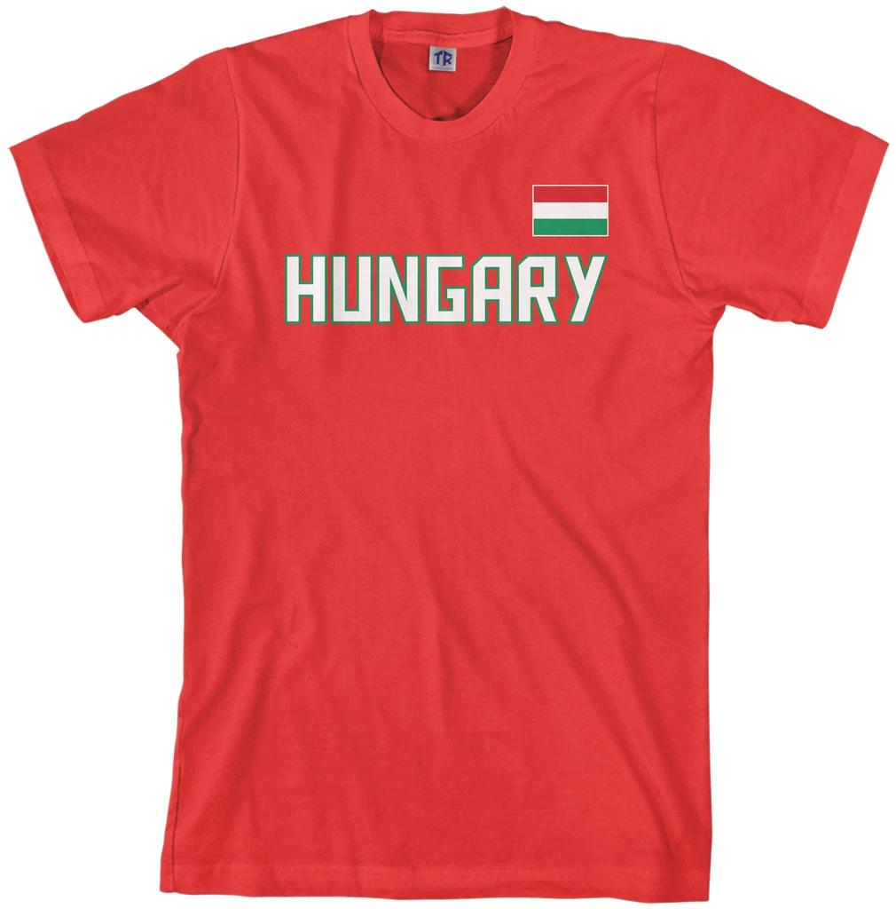 Threadrock Men s Hungary National Team T shirt Hungarian Soccer S