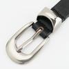 Women's Belt Smooth Buckle Genuine Leather Women's Thin Belt Casual Pants Dress Decorative Skirt Fashionable Jeans Belt