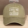 My Favorite People Call Me Grandad Baseball Cap Cotton Adjustable Casual Gift for Unisex