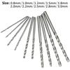 11pcs Mini  Hand Drill Chuck with 10pcs Drill Bit Jewelry Craft DIY Tool UK