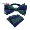 Two-piece Suit Paisley Bow Tie And Pocket Squares Handkerchief
