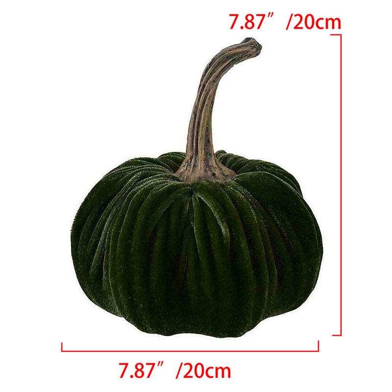Halloween Pumpkin Plush Throw Pillows Handmade Soft Velvet Pillow Cushion Halloween Decor Ornaments Crafts Holidays Props