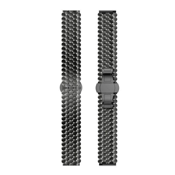 Uniwersalny Pasek Beline Metal Honeycomb Watch Do Zegarów 22Mm  Czarny