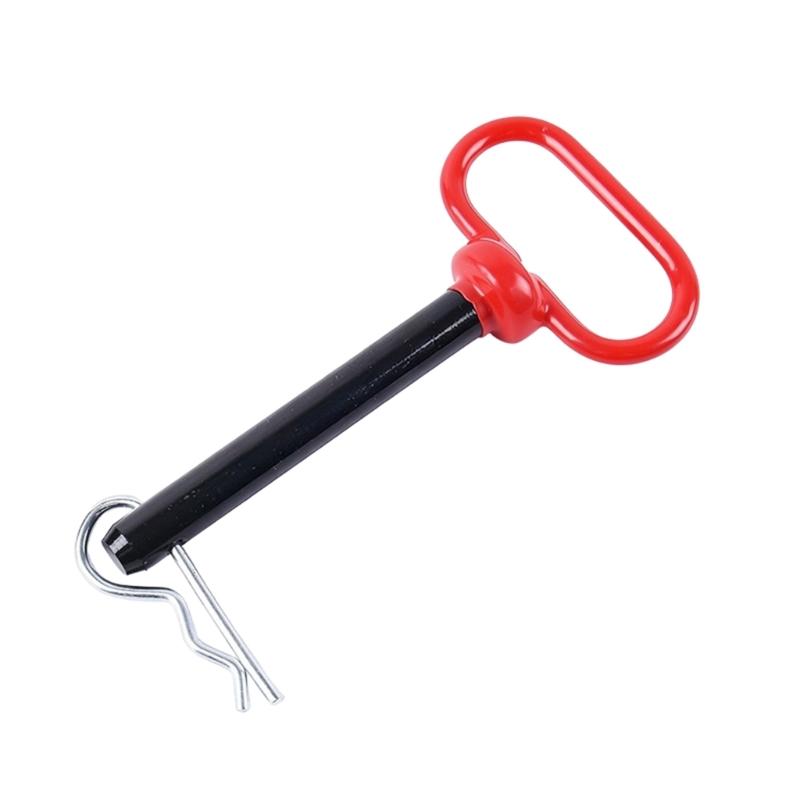 

Reinforced Trailer Fastener Pin With Rubber Coated Handle For Safe Towing And Transport 108mm 1