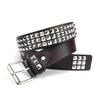 Punk Belt Women'S Metal Rivets Decorative Men'S And Women'S Belts Hip Hop Jeans Belts