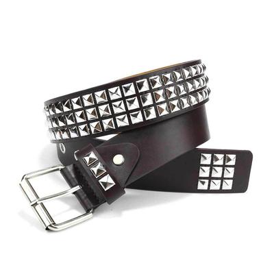 Punk Belt Female Metal Rivet Decorative Male Female Belt Hip Hop Jeans Belt Tiktok