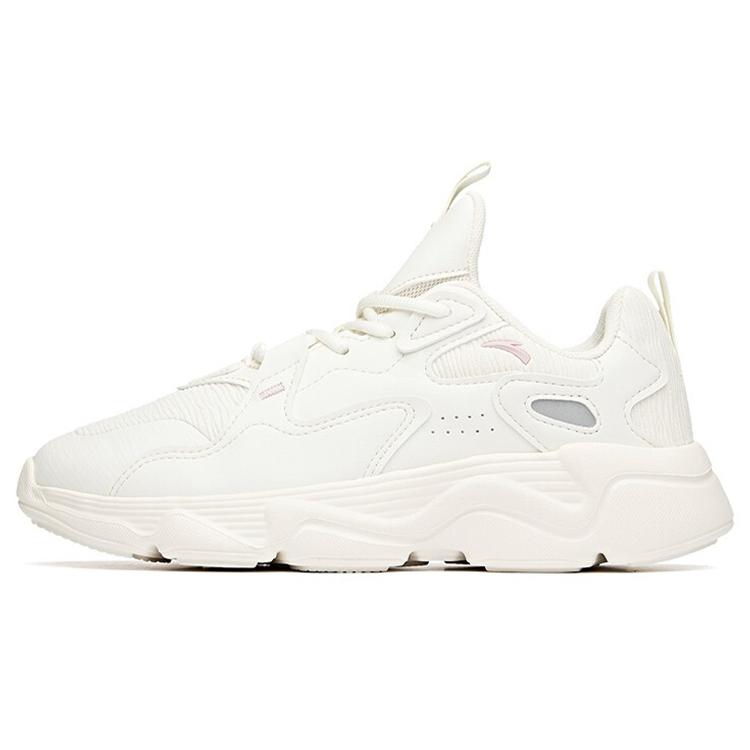 New ANTA Casual Shoes Women's Low top Ivory White 122048860-1