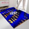 Inter Milan Logo Carpet Rug for Living Room Bedroom Home Sofa Decoration,Kids Play Nonslip Floor Mat