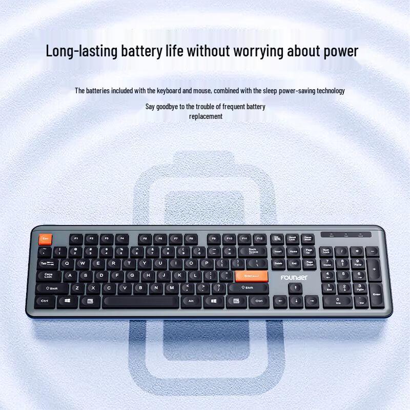 Founder KN310 Wireless Keyboard and Mouse Combo