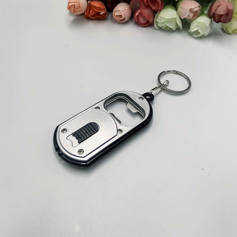 

Led Bottle Opener Multifunctional Illuminated Mini Flashlight Keychain Pendant