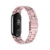 Metal Band For Xiaomi Mi Band 9 Watchband Stainless Steel Slim Business Strap For Xiaomi Band 8 Sport Bracelet Accessories