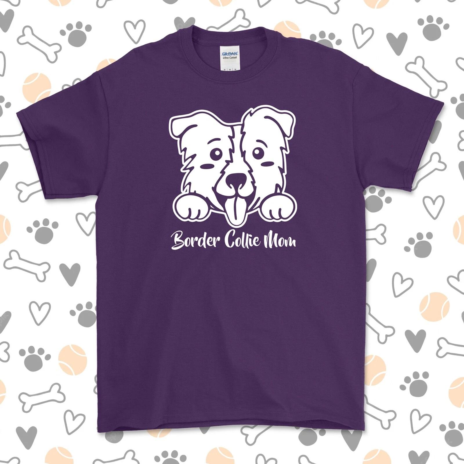 Border Collie Mom T-Shirt | Dog Breed Shirt | Pick Your Color! | Dog Mom | S
