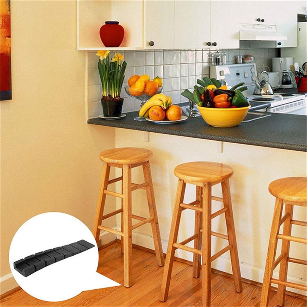 10Pieces Practical Furniture Wedges Plastic Shims for Leveling Tables Chairs Fridge Toilet Flexible and Stackabled