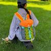 Schoolbag Contrasting Drawstring Children's Backpack Lightweight Mountaineering Sports Bag Boys and Girls Outdoor Excursion Short Trip Backpack
