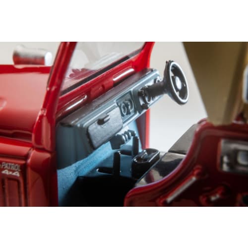 TOMYTEC Tomica Limited Vintage 1/64 Scale LV-31c Nissan Patrol Fire Engine with Figure, Complete Model 336556