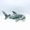 40 Cm Hammerhead Shark Stuffed Plush Toys Simulated Grey Shark Dolls For Children Gift