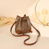 New Women's Bag Retro Large-capacity Portable Bucket Bag Fashion Trend Versatile Single Shoulder Oblique Span Bag