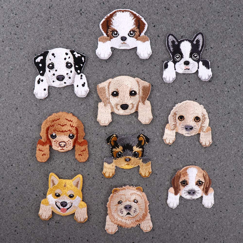 Shiba Baby's Clothes Small Dog Clothing Patches Applique Patch Backpack Decoration