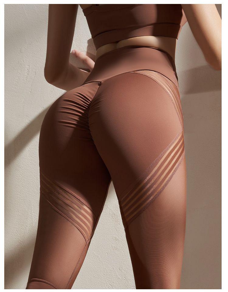 Women's Yoga Pants - New Pilates Training Style with Niche Design in European, American, and Southeast Asian Styles.