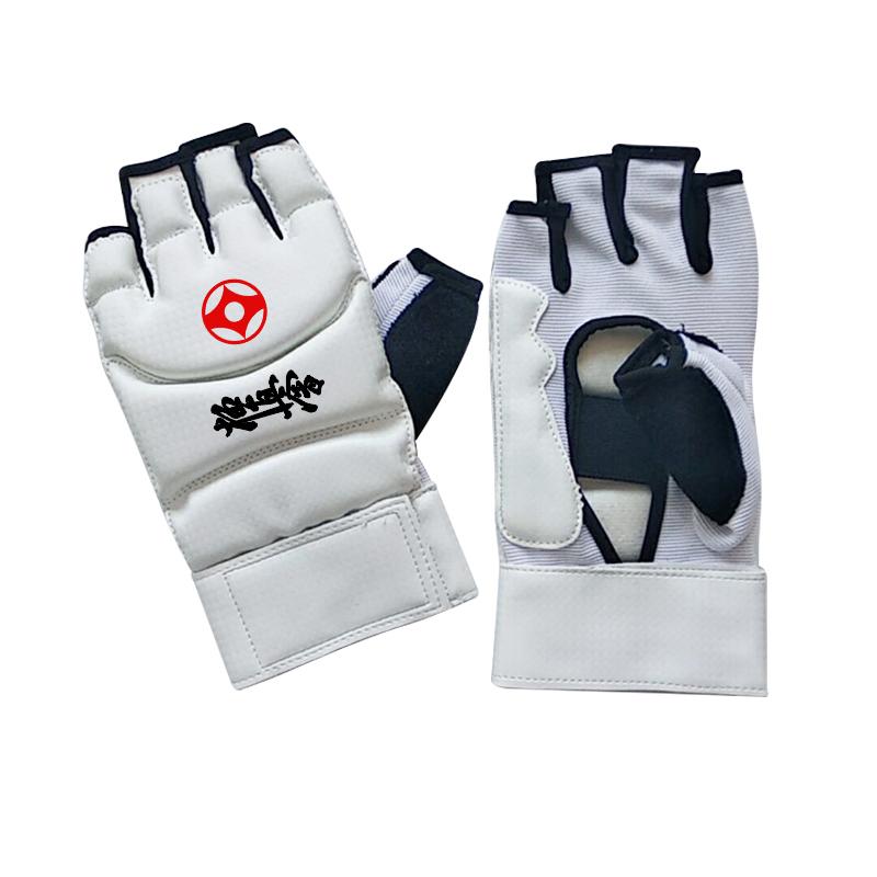 Kyokushin Kai Karate Gloves Fighting Hand Protector Martial Arts Sports Karate Kyokushin Professional Fitness Boxing Pu Gloves S