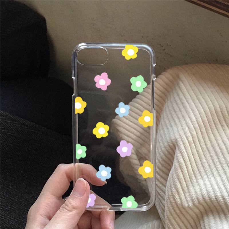 Summer flower small daisies Phone Case for iphone 13 11 12 pro XS MAX 8 7 6 6S Plus X 5S SE 2020 XR case