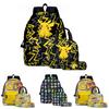 Fashionable 2024 New Print Backpack Pencil Case Lunch Bag Set For School Kids
