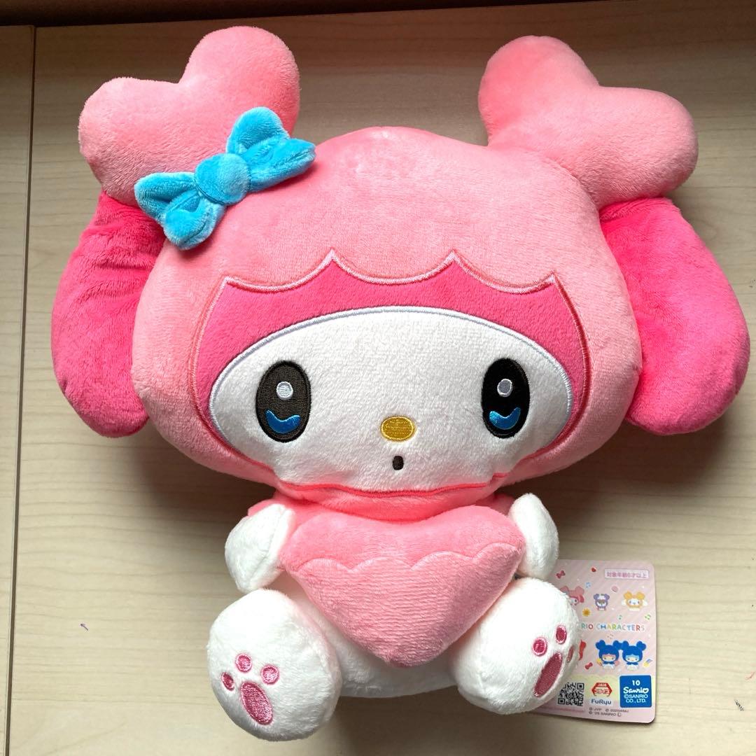 

[Б/У] TWICE LOVELYS Sanrio Карманная Большая Плюшевая Игрушка Моя Мелодия Момо