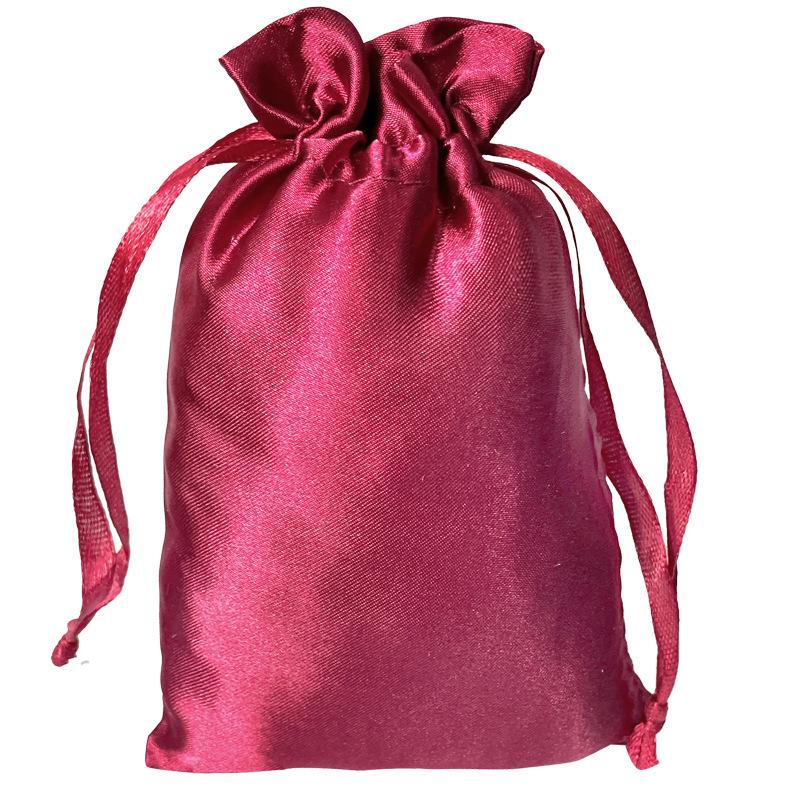 

Customizable Satin Lingerie & Wig Drawstring Bag
