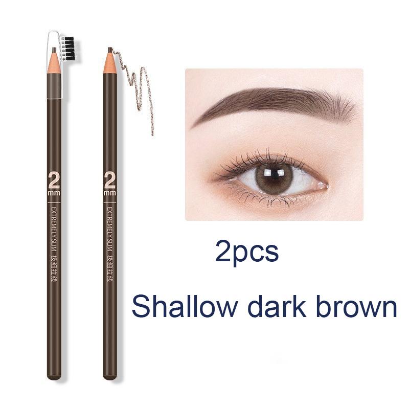 Женский карандаш для бровей с ниткой водостойкий и стойкий к краске. 02