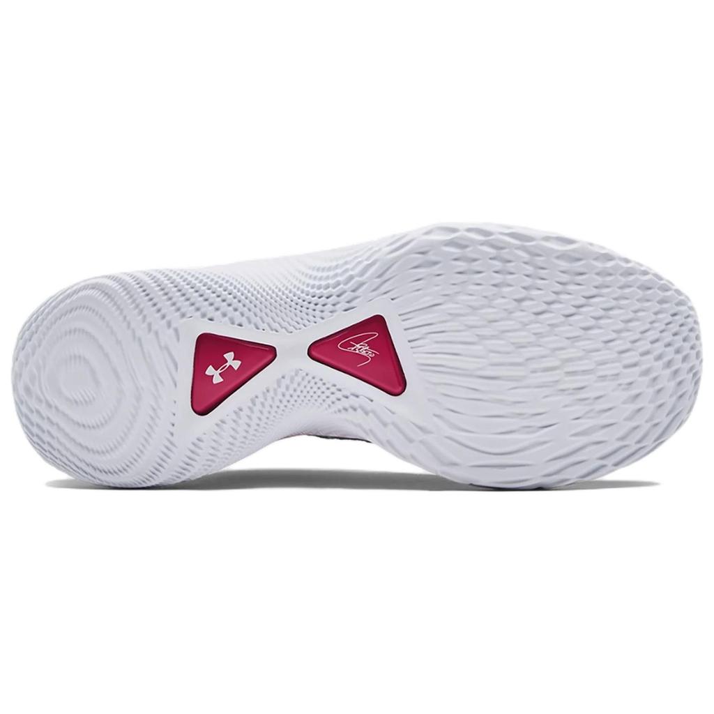 Curry Brand Curry Flow 9 Team White Tropic Pink Unisex Sneakers 3025631-600