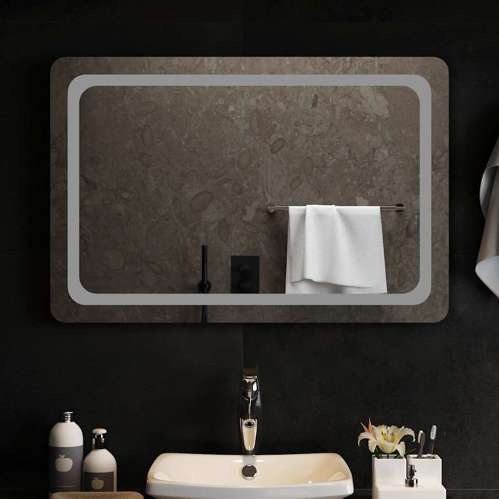 LED Bathroom Mirror 90x60 cm