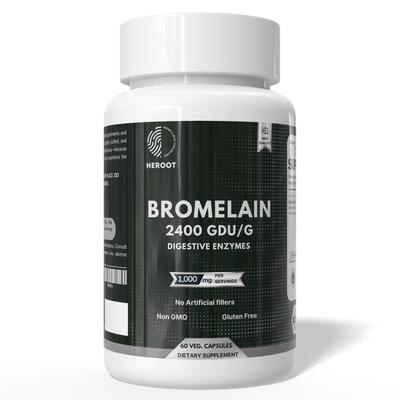 Kapseln mit Enzymmischung | Lipase, Amylase, Protease, Bromelain | 60 Kapseln