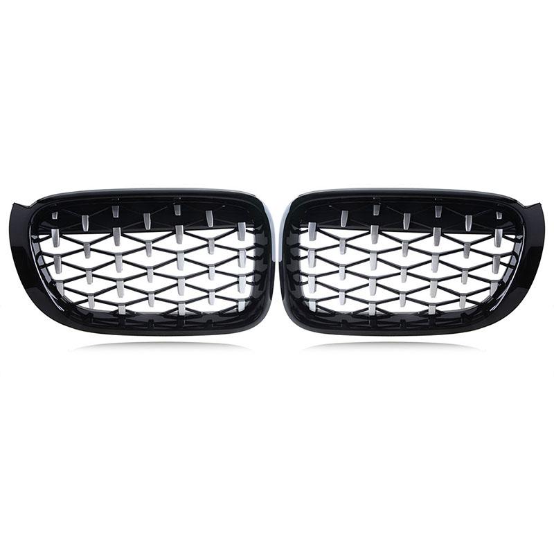 Rhyming Front Bumper Kidney Grille Meteor Racing Air Intake Grill Car Accessories Fit For BMW X3 X4 F25 F26 2014 2015 2016