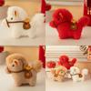 Pony Cartoon Plush Toy With Short Pile Fabric For Gift And Decor