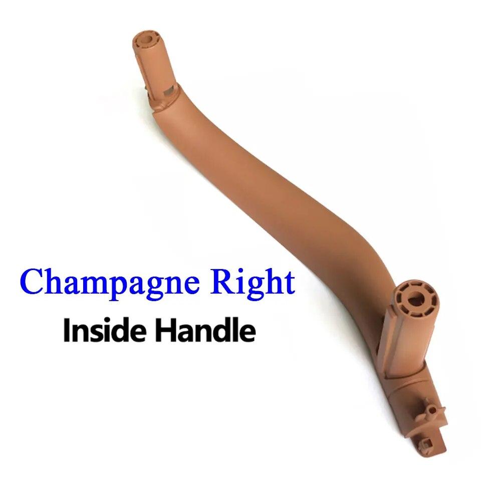 

Автомобильный левый и правый черный, бежевый, внутренняя ручка пассажирской двери, панель, замена накладки для BMW X5 X6 F15 F16 2014-2018 51417292243 Champagne Right