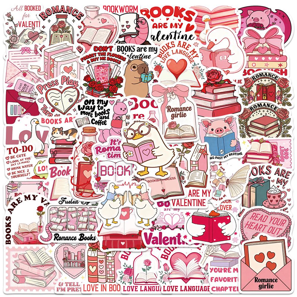 Cross-Border Cartoon Stickers: Waterproof, Creative, and Versatile for Journals, Phones, and Computers.