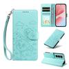 For Xiaomi Poco M7 Plus 5G/Redmi 15 5G (Global) (169mm) Case RFID Blocking Imprinted Dog Pattern PU Leather Phone Cover with Wrist Strap
