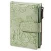 Embossed RFID Tri-fold PU Leather Coin Purse & Wallet 2026