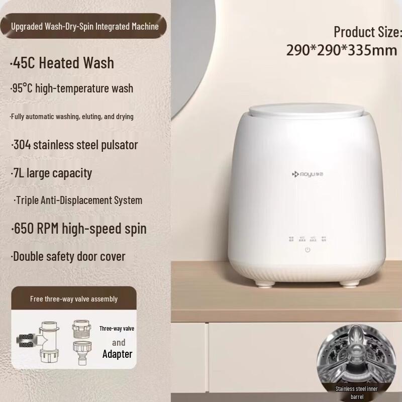 OIMG Desktop Mini Washing Machine