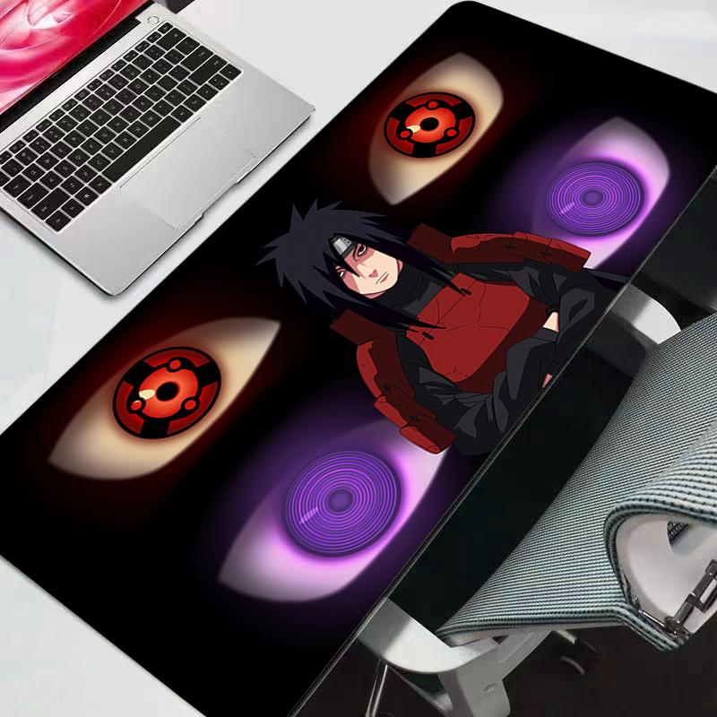 Naruto Mouse pad Computer Laptop Anime Keyboard Mouse Mat Large Mousepad Keyboards Gamers Decoracion Desk Mat durable