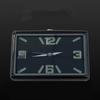 Car Air Conditioning Vent Electronic Quartz Clock Auto  Square Vertical Luminous Digital Car Clock