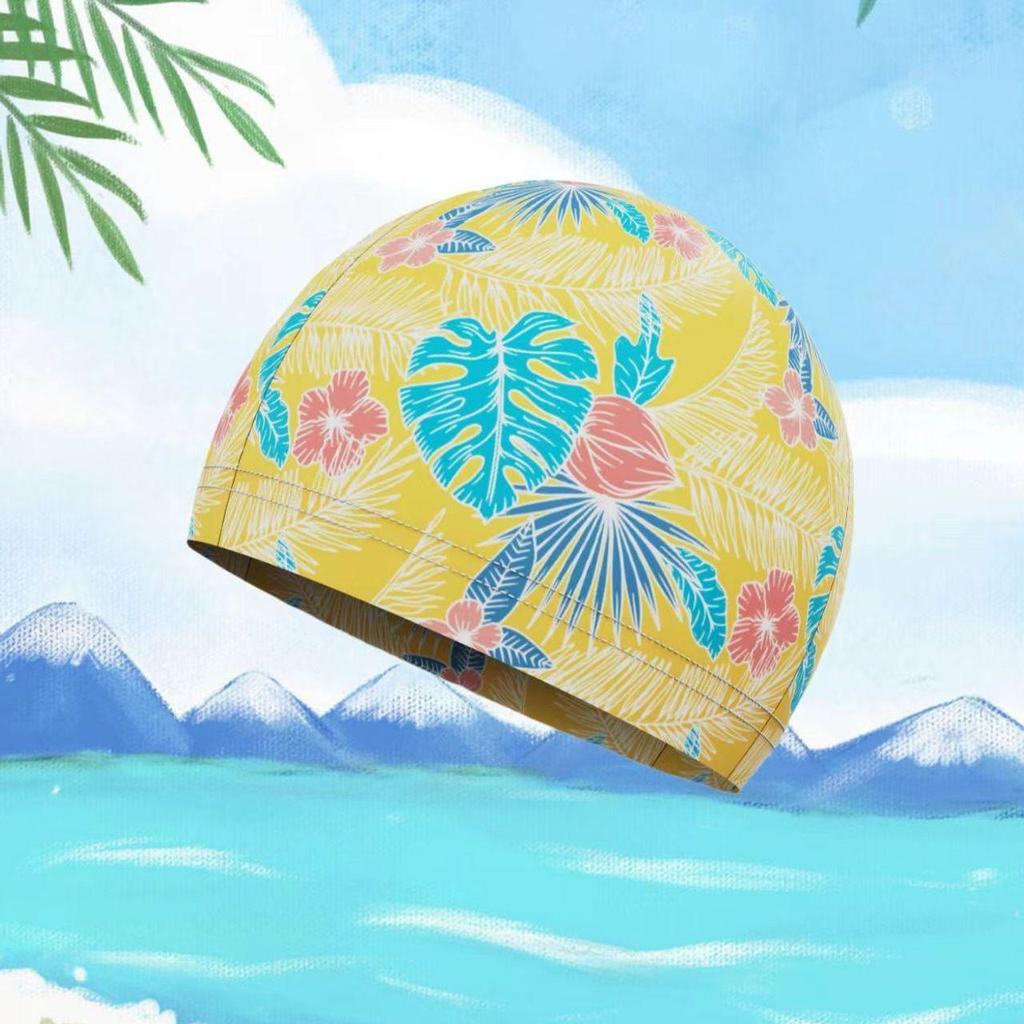 Unisex High Elasticity Breathable Swim Cap for Adults & Older Children