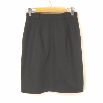 Ausgezeichneter Zustand 80er-90er Jahre Vintage Christian Enges Kleid L Damen Schwarz Japan Autorisierter Tag(GEBRAUCHT)