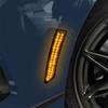 Smoked Lens Fender Side Marker Reflectors Light for Ford Mustang 2024 2025 Accessories Yellow Light