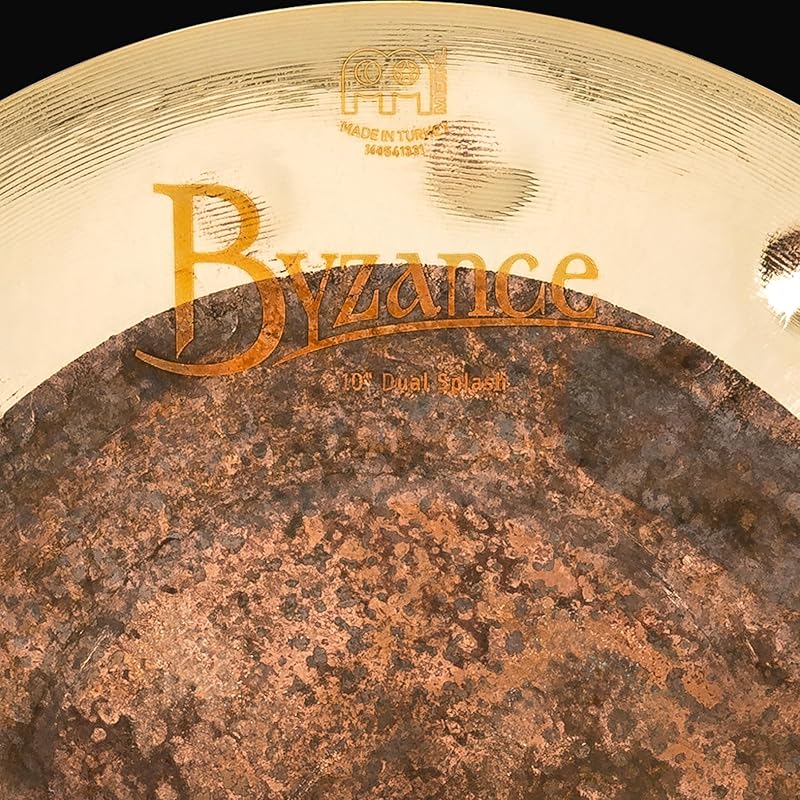 MEINL Cymbals Byzance Extra Dry Series Splash Cymbal, 10" Dual Splash B10DUS [Official Japanese Product]