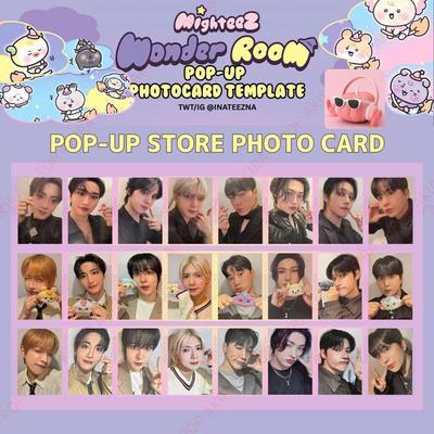 ATEEZ MIGHTEEZ Wonder Room POP-UP STORE PHOTO CARD OFFICIAL