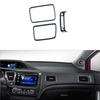 For Honda Civic Coupe 2013-2015 Carbon Fiber Passenger Side Air Vent Outlet Trim