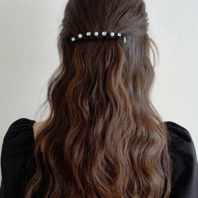 Jean Paul Clarisse Crystal Pearl Shirring Auto Pin-L JC010AC